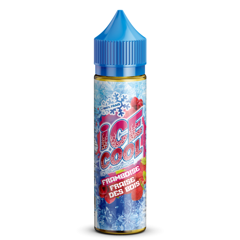 E-liquide Framboise fraise des bois de la gamme Ice cool chez Klopina