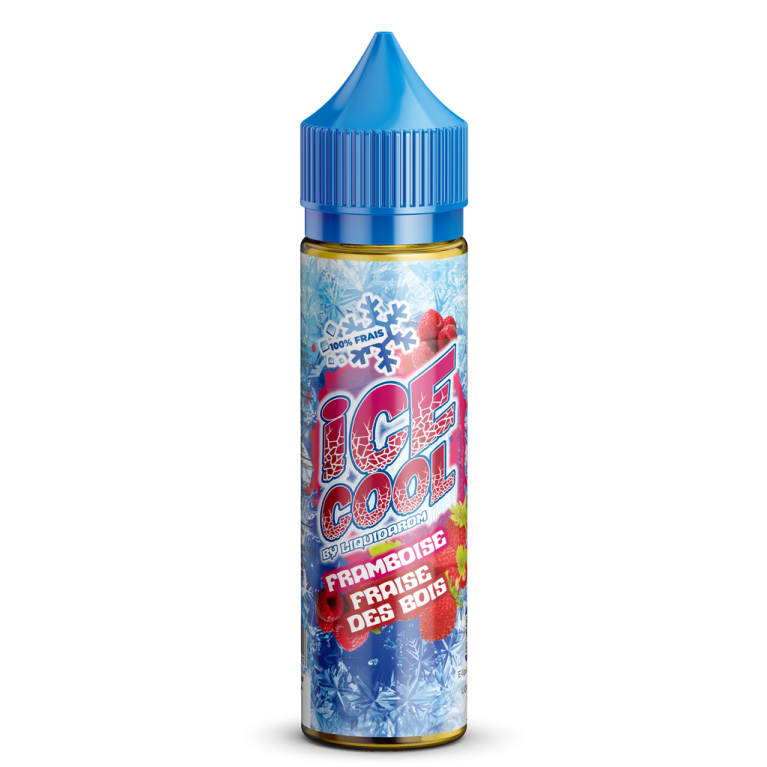 E-liquide Framboise fraise des bois de la gamme Ice cool chez Klopina
