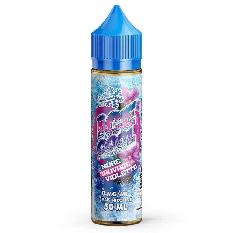 E-liquide Mûre sauvage Violette de la gamme Ice cool chez Klopina