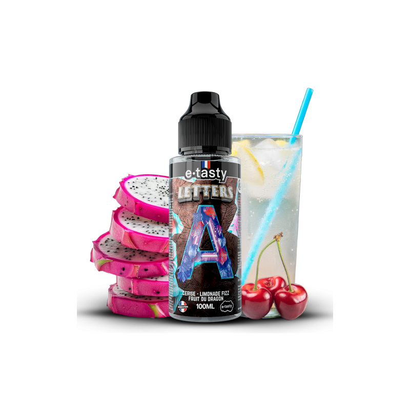 E-liquide Letters A 100ml de la marque E-tasty