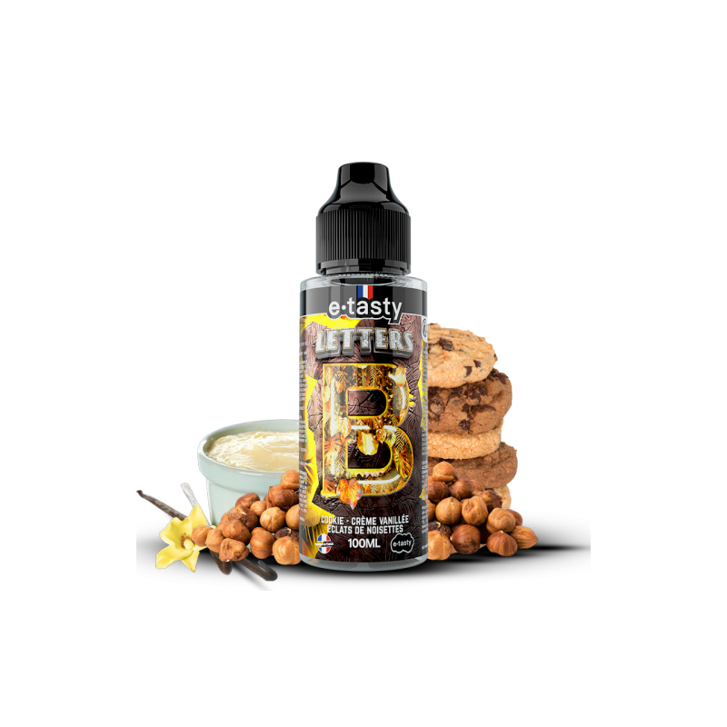 E-liquide Letters B 100ml de la marque E-tasty
