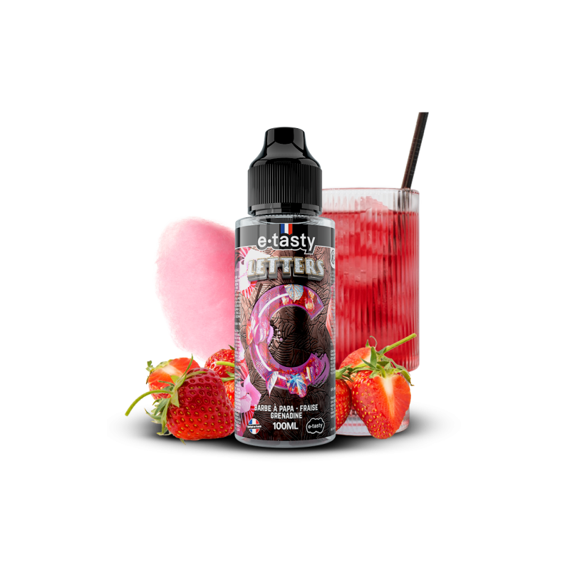E-liquide Letters C 100ml de la marque E-tasty