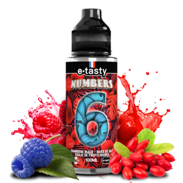 E-liquide Numbers 6 de la marque E-tasty chez Klopina