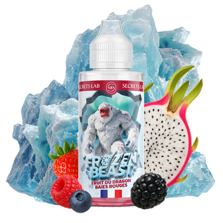 E-liquide Fruit du Dragon Baies Rouges 50ml de la marque Secret's LAb