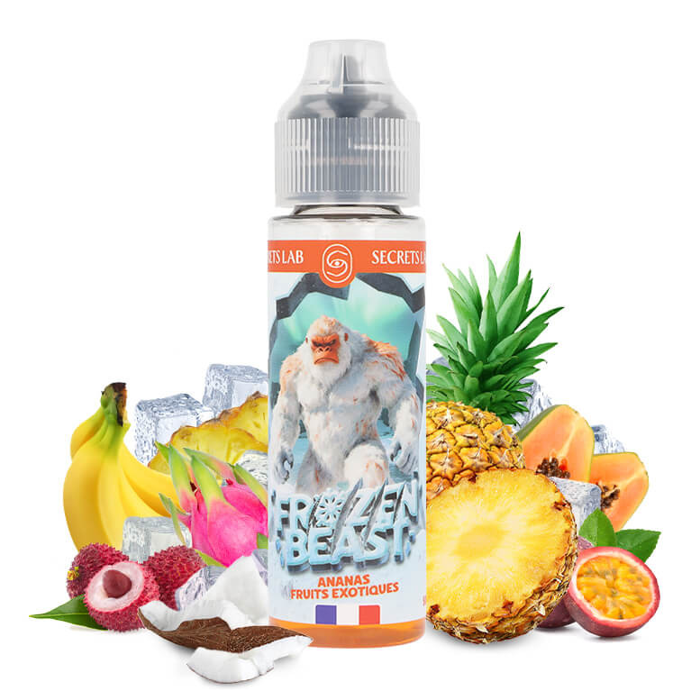 E-liquide Frozen Beast Ananas Fruits Exotiques 50ml de la marque Secret's Lab