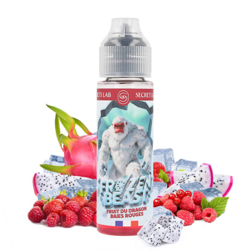 E-liquide Frozen Beast Fruit du Dragon Baies Rouges 50ml de la marque Secret's Lab