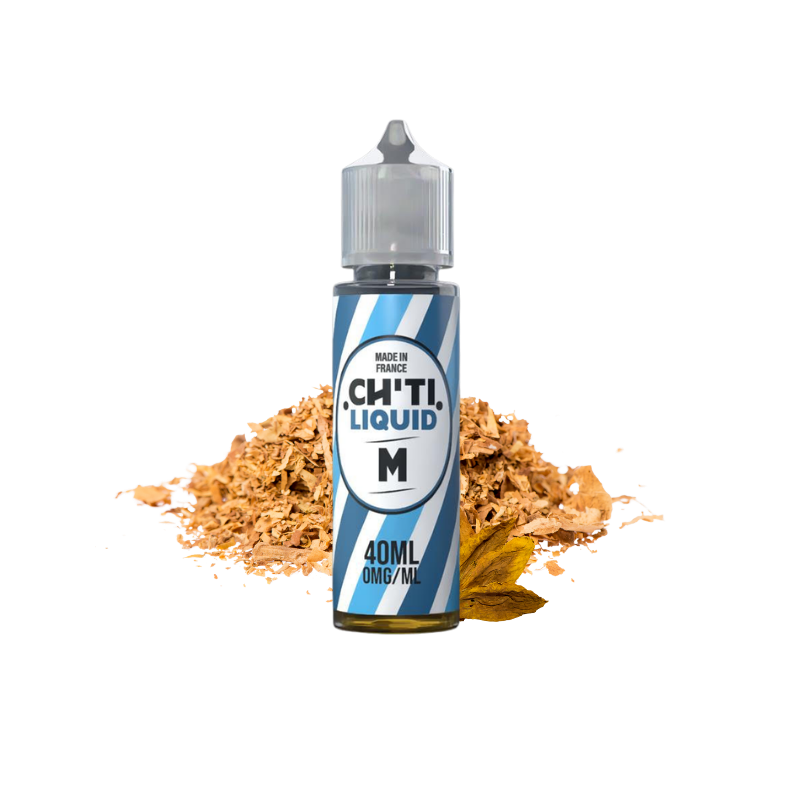 E-liquide Classic M 40ml de la marque Chti Liquid | Tabac blond