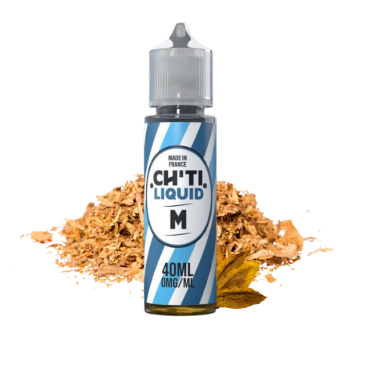 E-liquide Classic M 40ml de la marque Chti Liquid | Tabac blond