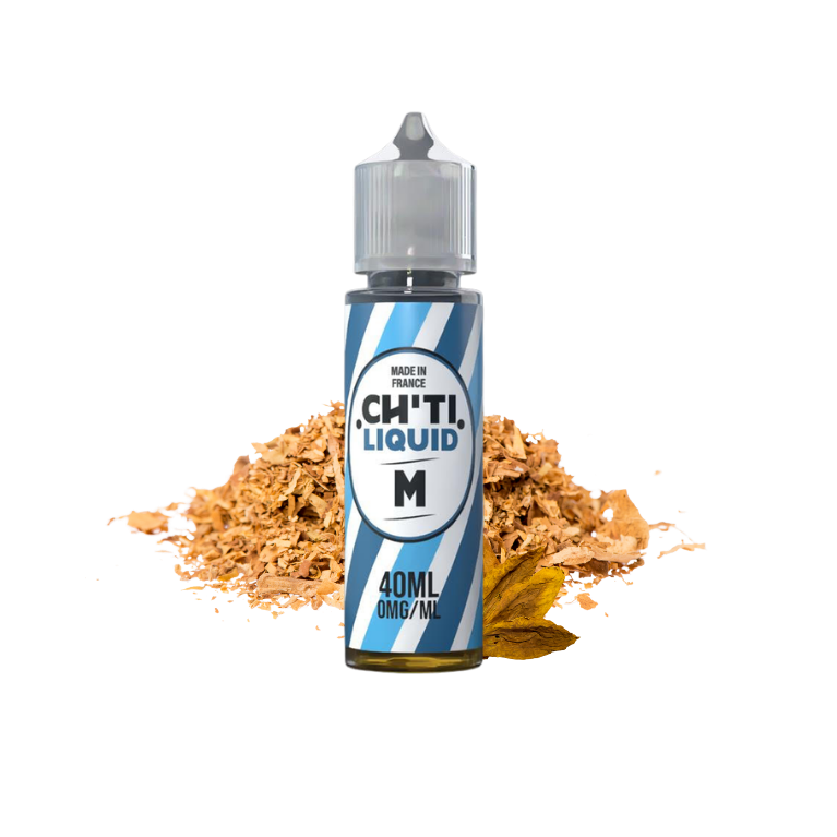 E-liquide Classic M 40ml de la marque Chti Liquid | Tabac blond