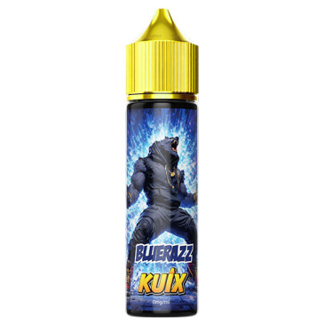 E-liquide Bluerazz 50ml de la gamme Kuix chez Klopina