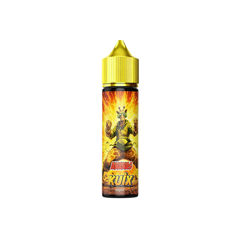 E-liquide Ananas 50ml de la gamme Kuix chez Klopina