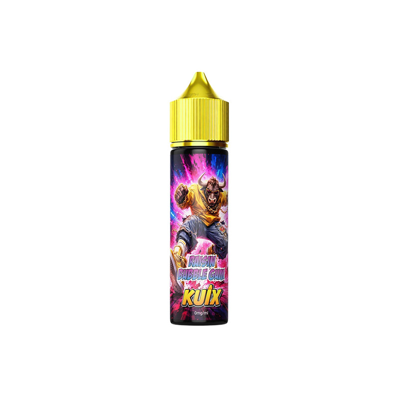 E-liquide Raisin Bubble Gum 50ml de la gamme Kuix chez Klopina
