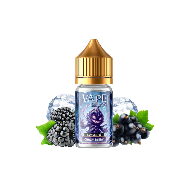Concentré Crazy Berry 30ml de la marque Vape Of Legends