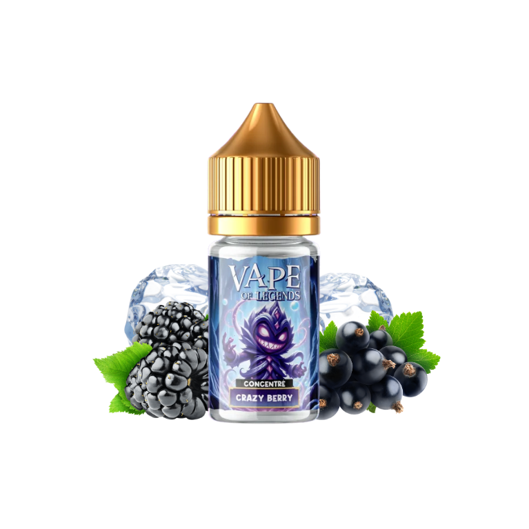 Concentré Crazy Berry 30ml de la marque Vape Of Legends