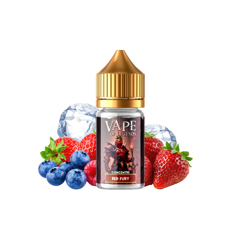 Concentré Red Fury 30ml de la marque Vape Of Legends