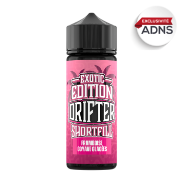 E-liquide Framboise Goyave Glacées 100ml de la marque Drifter Exotic Edition