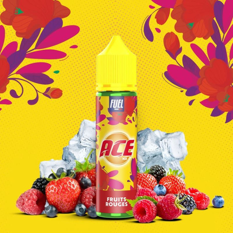 E-liquide Fruits Rouges 50ml de la gamme ACE