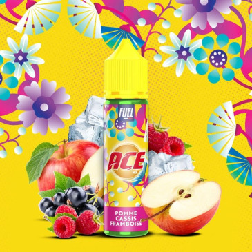 E-liquide Pomme Cassis Framboise 50ml de la gamme ACE