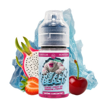 Concentré Frozen Beast Cerise Fruit du Dragon Fraise 30ml de la marque Secret's Lab
