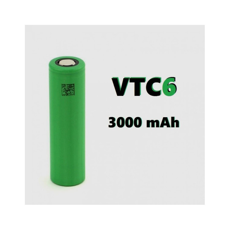 Accu VTC6 3000mah de la marque Sony chez Klopina