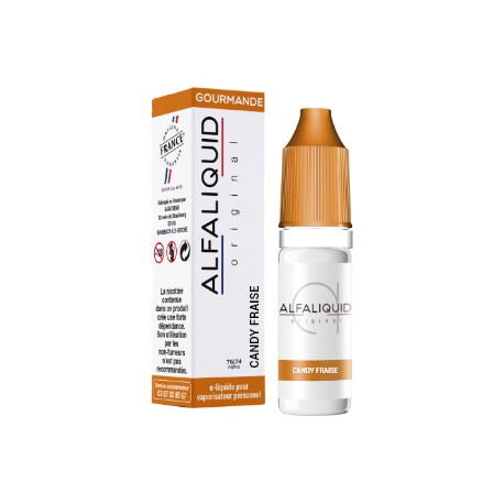 E-liquide Candy Fraise de la marque Alfaliquid