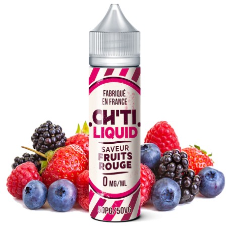 E-liquide Fruits Rouges 40ml de la marque Chti Liquid