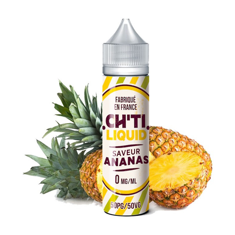 E-liquide Ananas 40ml de la marque Chti Liquid | 