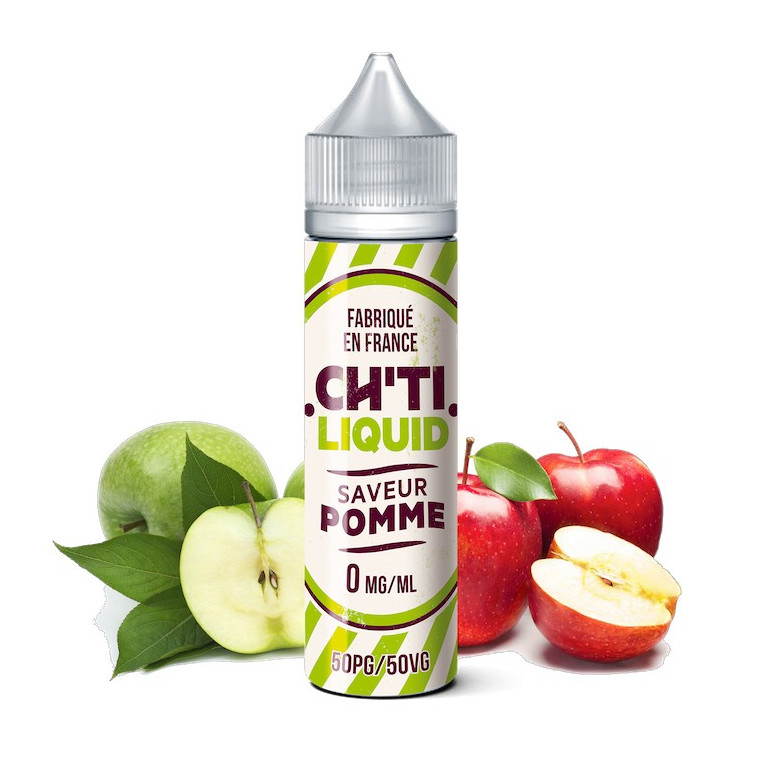 E-liquide Pomme Verte 40ml de la marque Chti Liquid | 