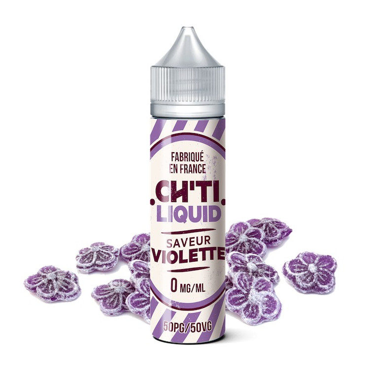E-liquide Violette 40ml de la marque Chti Liquid | 