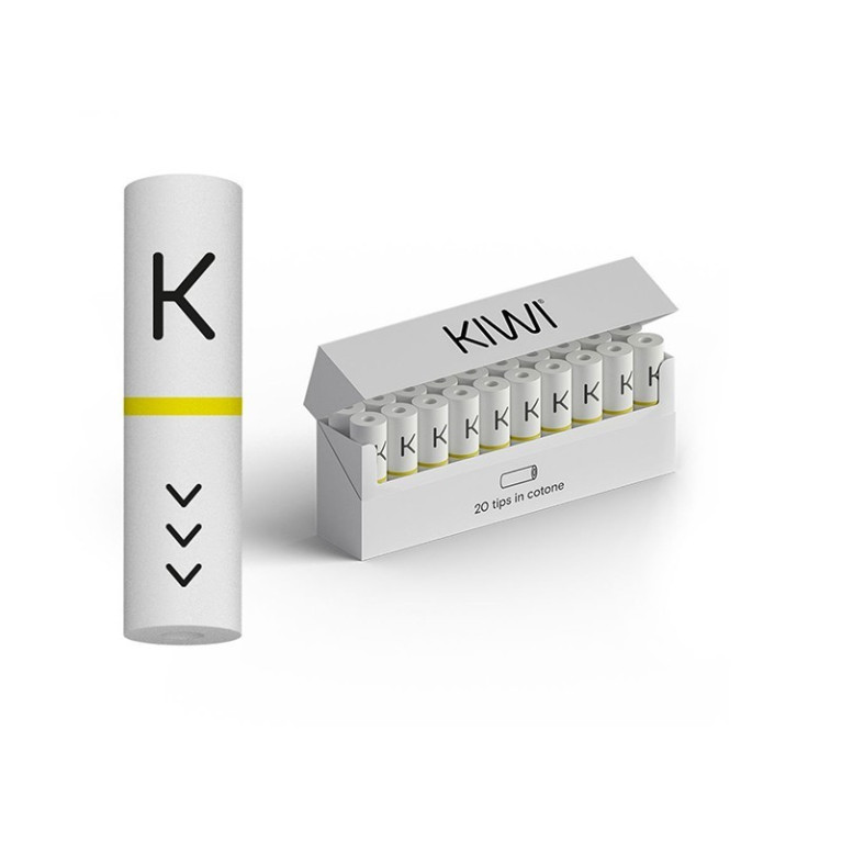 Pack de 20 filtres pour Pod Kiwi de la marque Kiwi Vapor