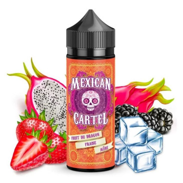 E-liquide Fruit Du Dragon Fraise Mûre de la marque Mexican Cartel