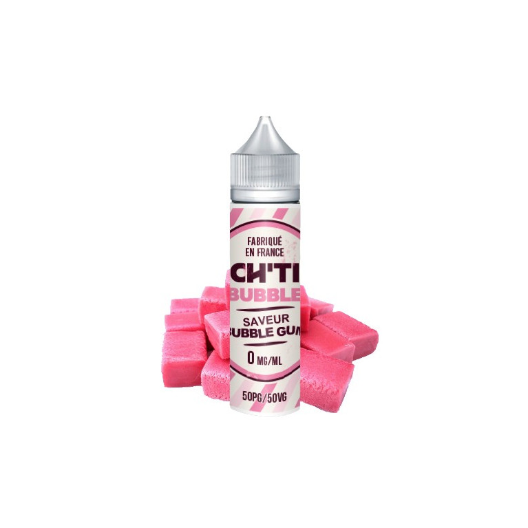 E-liquide Bubble Gum 40ml de la marque Chti Liquid | 
