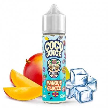 E-liquide Mangue glacée 50ml de la marque Coco Juice