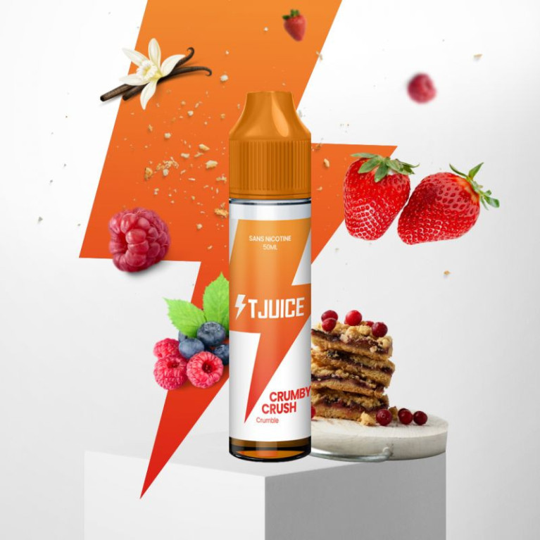 E-liquide Crumby Crush de la marque T-Juice|