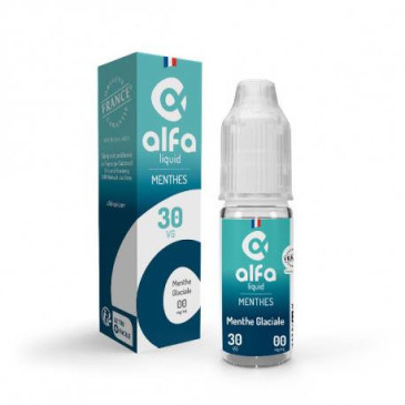 E-liquide Menthe Glaciale de la marque Alfaliquid chez Klopina