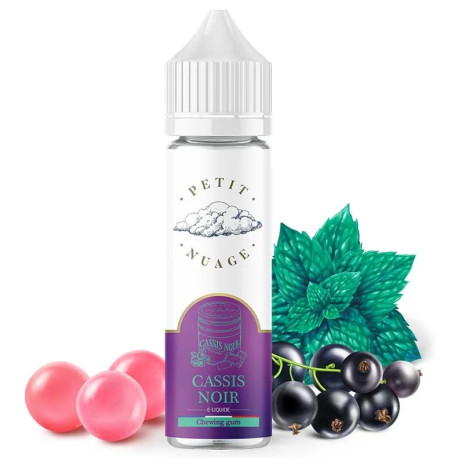 E-liquide Cassis Noir 60ml de la gamme Petit Nuage .sl