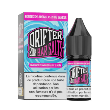 E-liquide Limonade Framboise Bleue Glacée Salt de la marque Bar Salts Drifter | Fruité et savoureux