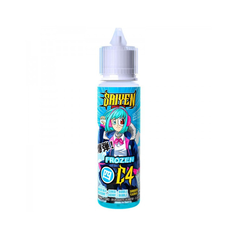 E-liquide Frozen C4 de la marque Saiyen Vapors| Fruité et savoureux