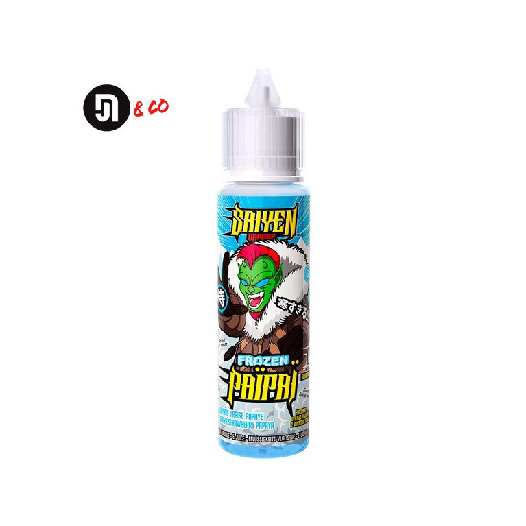 E-liquide Frozen Païpaï de la marque Saiyen Vapors| Fruité et savoureux