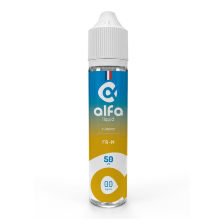 E-liquide FR-M 50ml de la marque Alfaliquid | Un classique chez Klopina