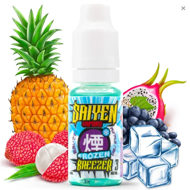 E-liquide Frozen Breezer 10 ml de la gamme Saiyen Vapor | Fruité