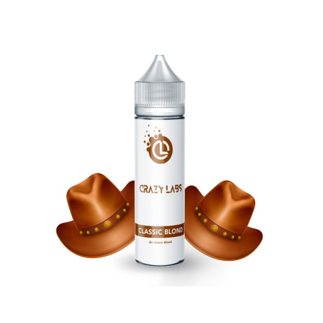 E-liquide Classic Blond 50ml de la gamme Crazy Labs