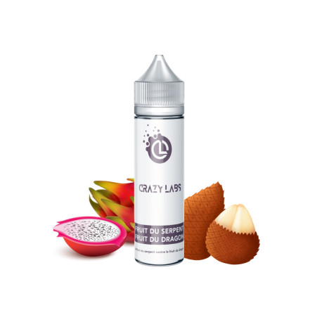 E-liquide Fruit Du Serpent Fruit Du Dragon 50ml de la gamme Crazy Labs