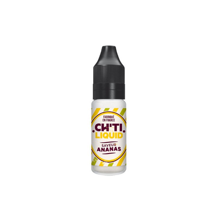 E-liquide Ananas de la marque Chti Liquid | Fruité et savoureux