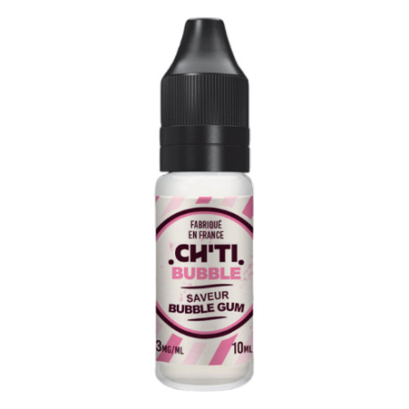 E-liquide Bubble Gum 10ml  de la marque Chti Liquid