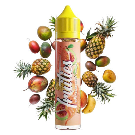 E-liquide Ananas Mangue Goyave 50ml de la marque Hexagone