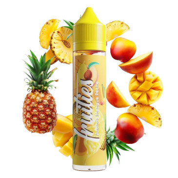 E-liquide Ananas Mangue Pêche de la gamme Fruities chez Klopina