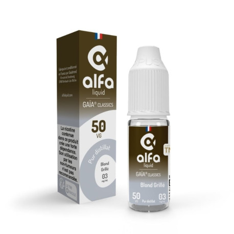 E-liquide classique Blond grillé de la marque Alfaliquid