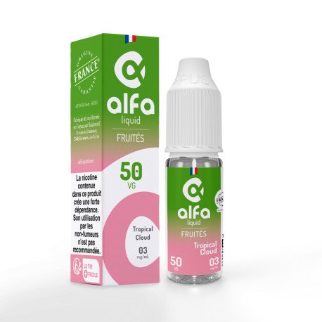 E-liquide Tropical Cloud de la marque Alfaliquid