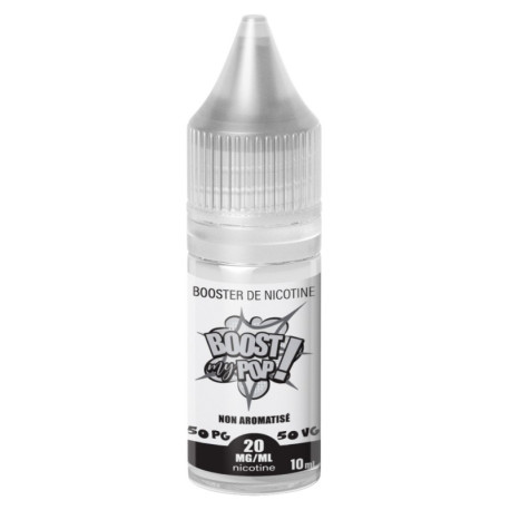 Booster de nicotine 50/50 de la marque Boost my pop